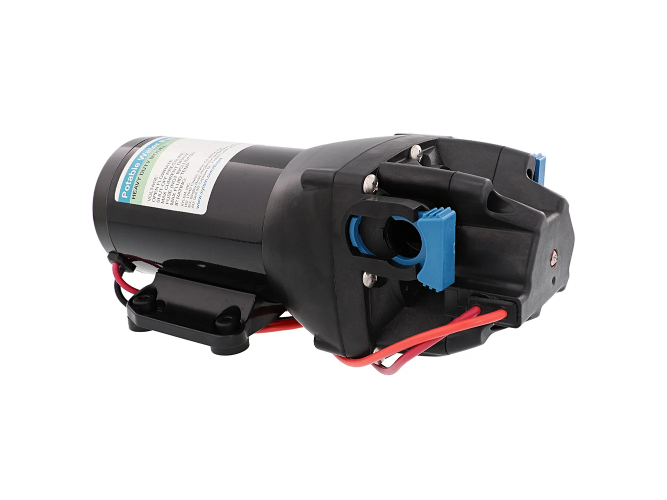 Flojet Heavy Duty RV Water Pump w/Strainer - 24V - 4GPM - 50PSI