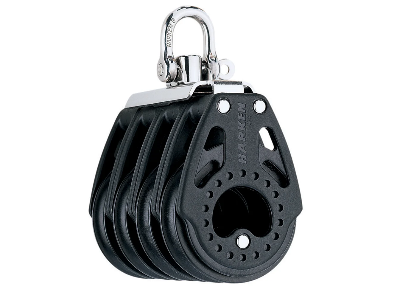 Harken 57mm Carbo Quad Block - Swivel