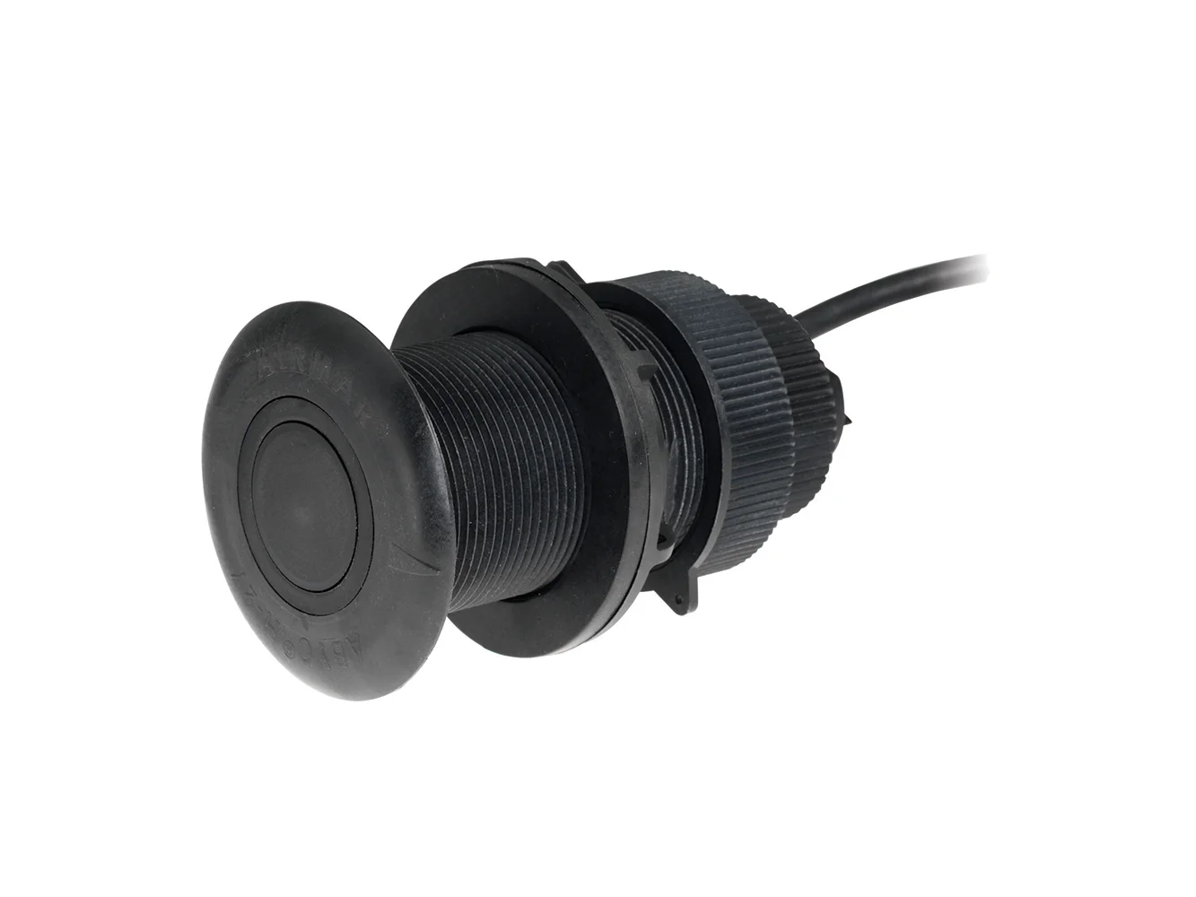 Airmar DT812PV-235-N2 - 235kHz - Plastic Thru Hull Smart Sensor - 12° Tilt - NMEA 2000 - 6M Cable