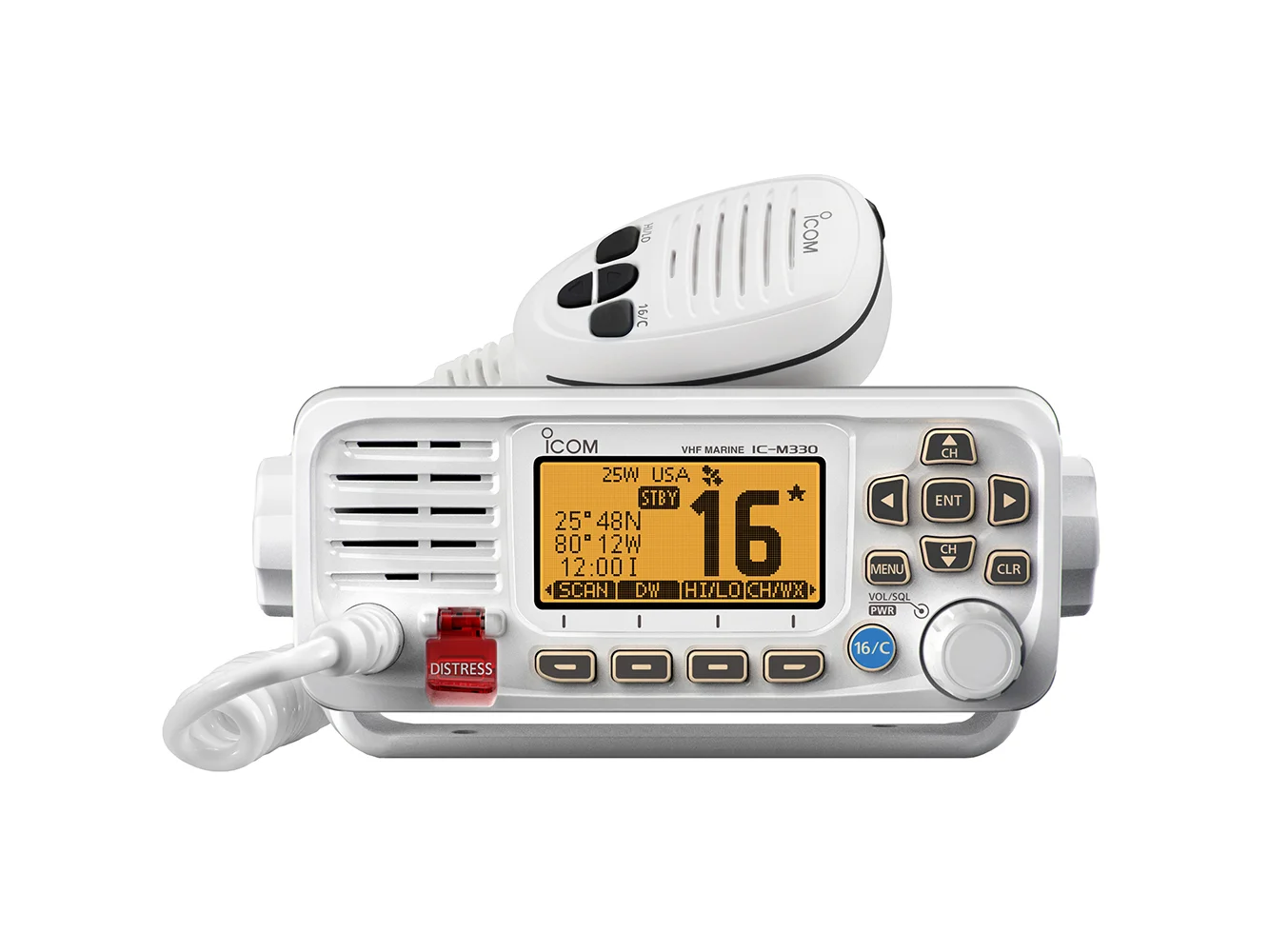Icom IC-M330 VHF Compact Radio - White