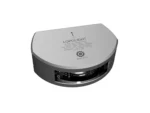Lopolight Series 301-006 - Stern Light w/Deck Light - 2NM - Vertical Mount - White - Silver Housing