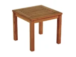 Whitecap Square Side Table - Teak