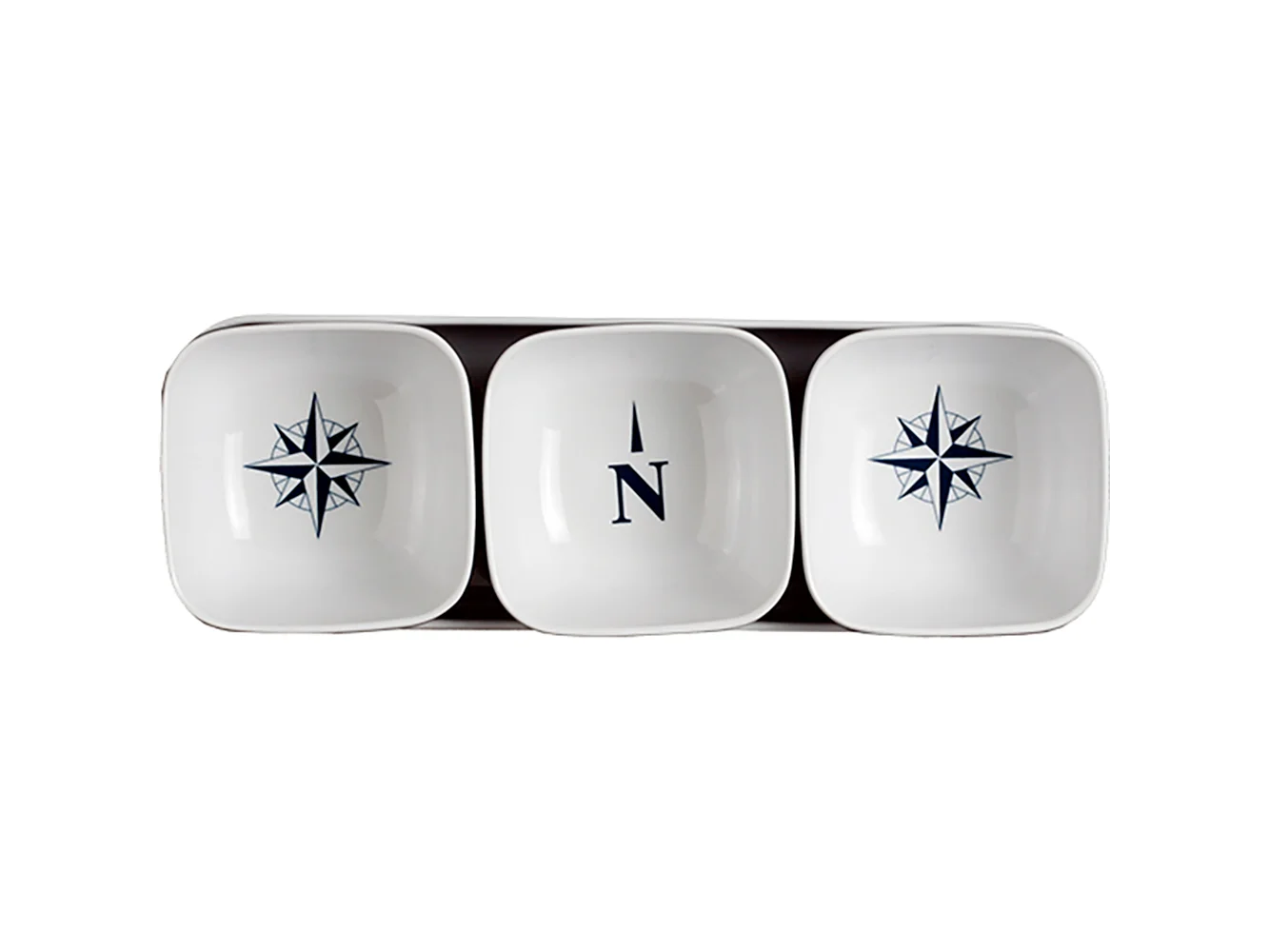 Marine Business Melamine Snack Set - NORTHWIND - Set of 4