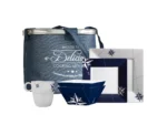 Marine Business Melamine Square Tableware & Basket - NORTHWIND - Set of 24