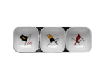 Marine Business Melamine Snack Set - REGATA - Set of 4