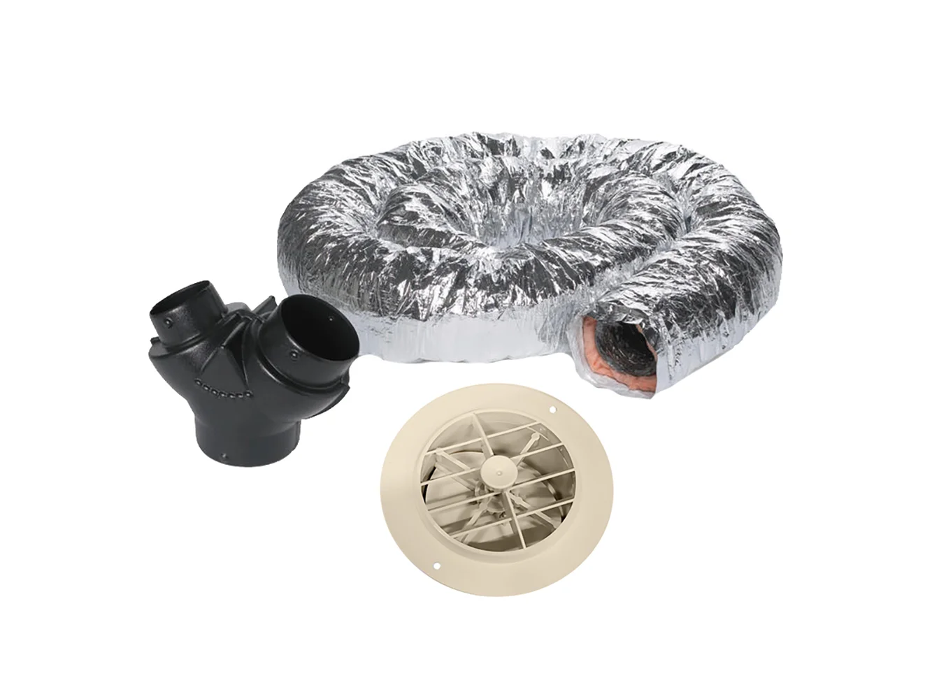 Dometic™ EnviroComfort Dual Duct Kit f/6,000 BTU EDC Retrofit Kit