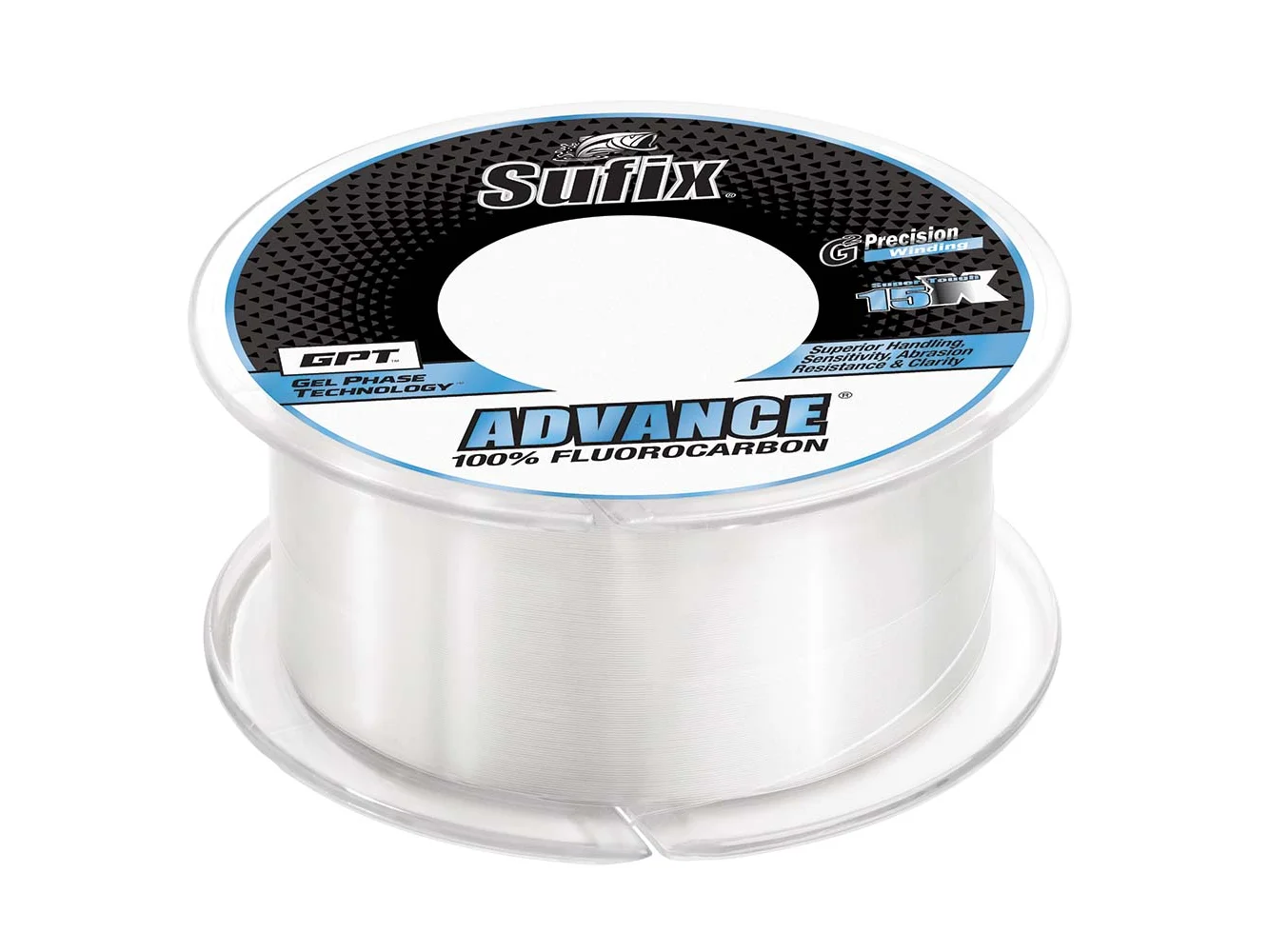 Sufix Advance® Fluorocarbon - 10lb - Clear - 200 yds