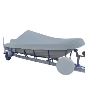 Carver Sun-DURA&reg; Styled-to-Fit Boat Cover f/20.5' V-Hull Center Console Shallow Draft Boats - Grey