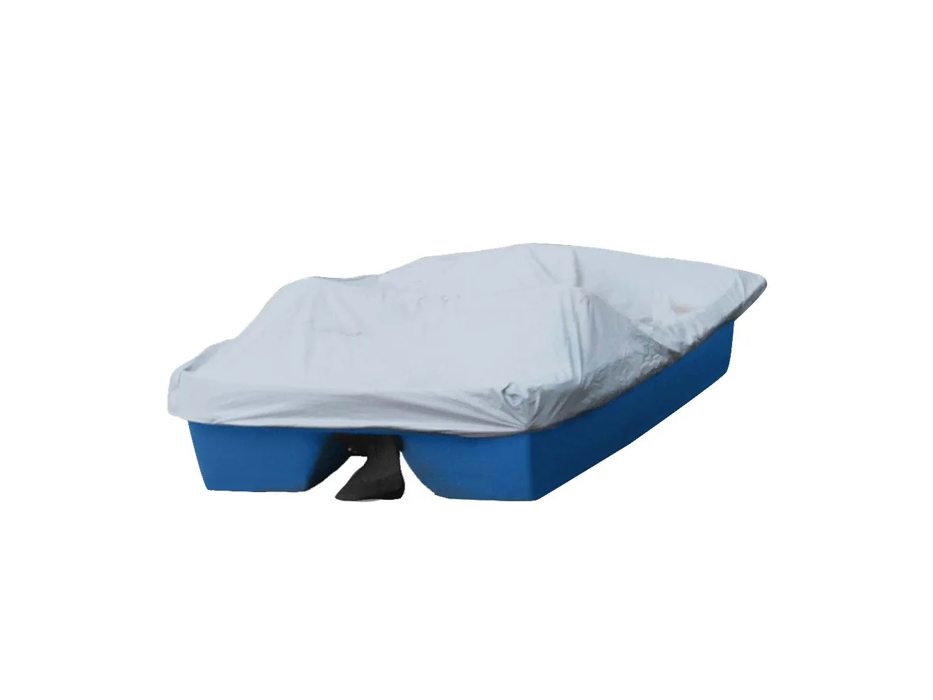 Carver Poly-Flex II Styled-to-Fit Boat Cover f/7'2" 3-Seater Paddle Boats - Grey