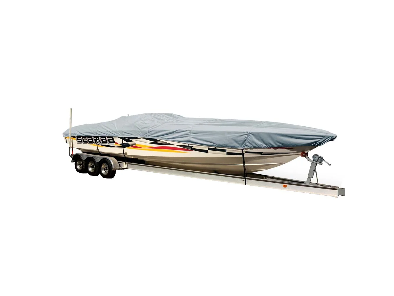 Carver Sun-DURA® Styled-to-Fit Boat Cover f/24.5' Performance Style Boats - Grey