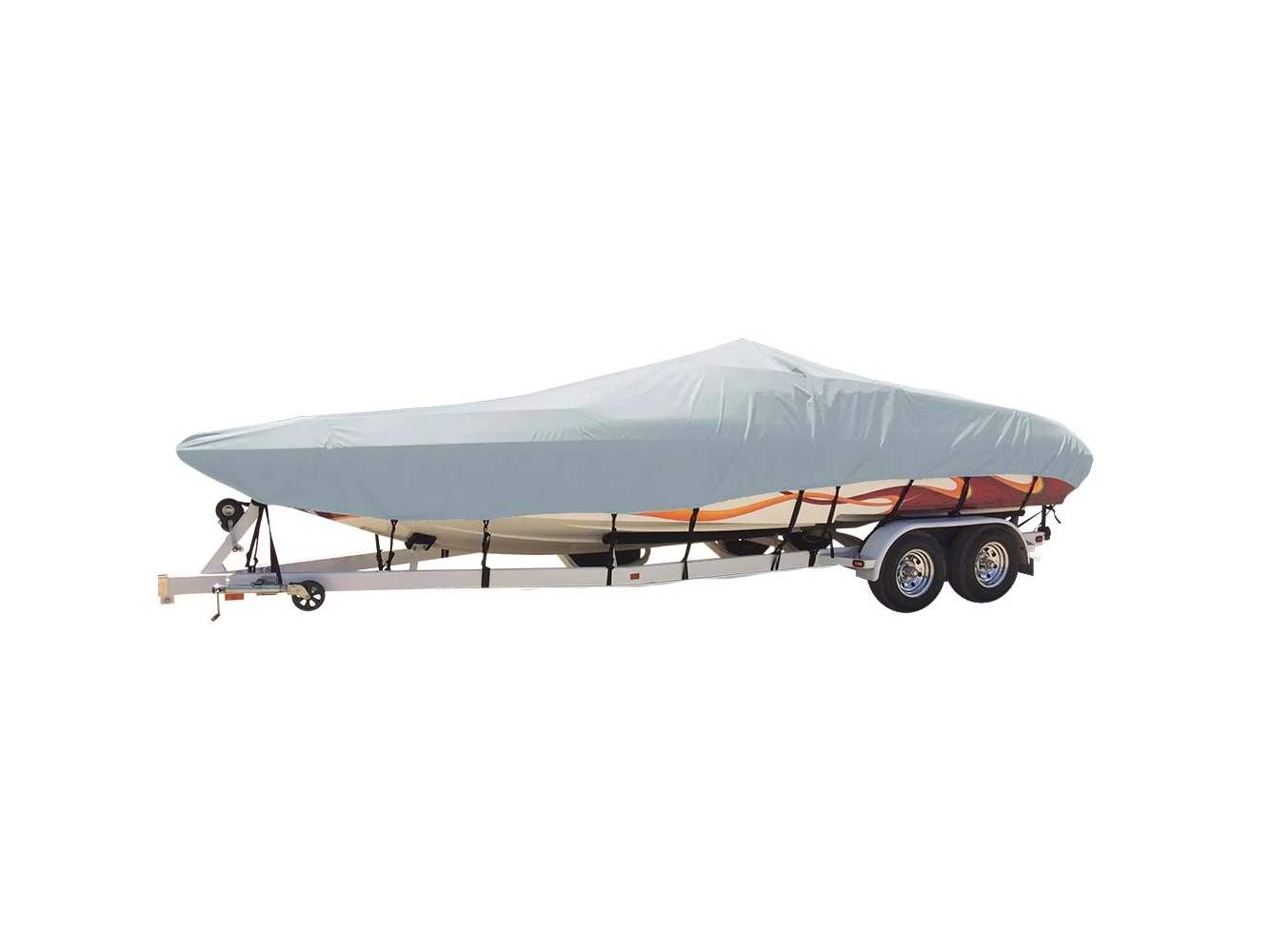 Carver Sun-DURA® Styled-to-Fit Boat Cover f/21.5' Day Cruiser Boats - Grey