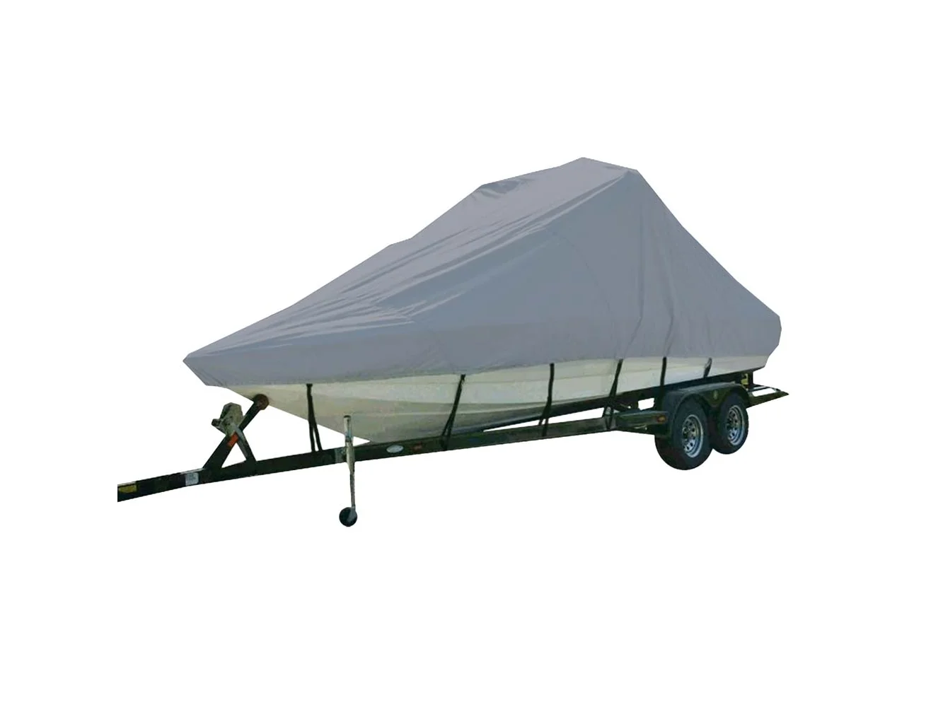 Carver Sun-DURA® Specialty Boat Cover f/20.5' Sterndrive V-Hull Runabout/Modified Boats - Grey
