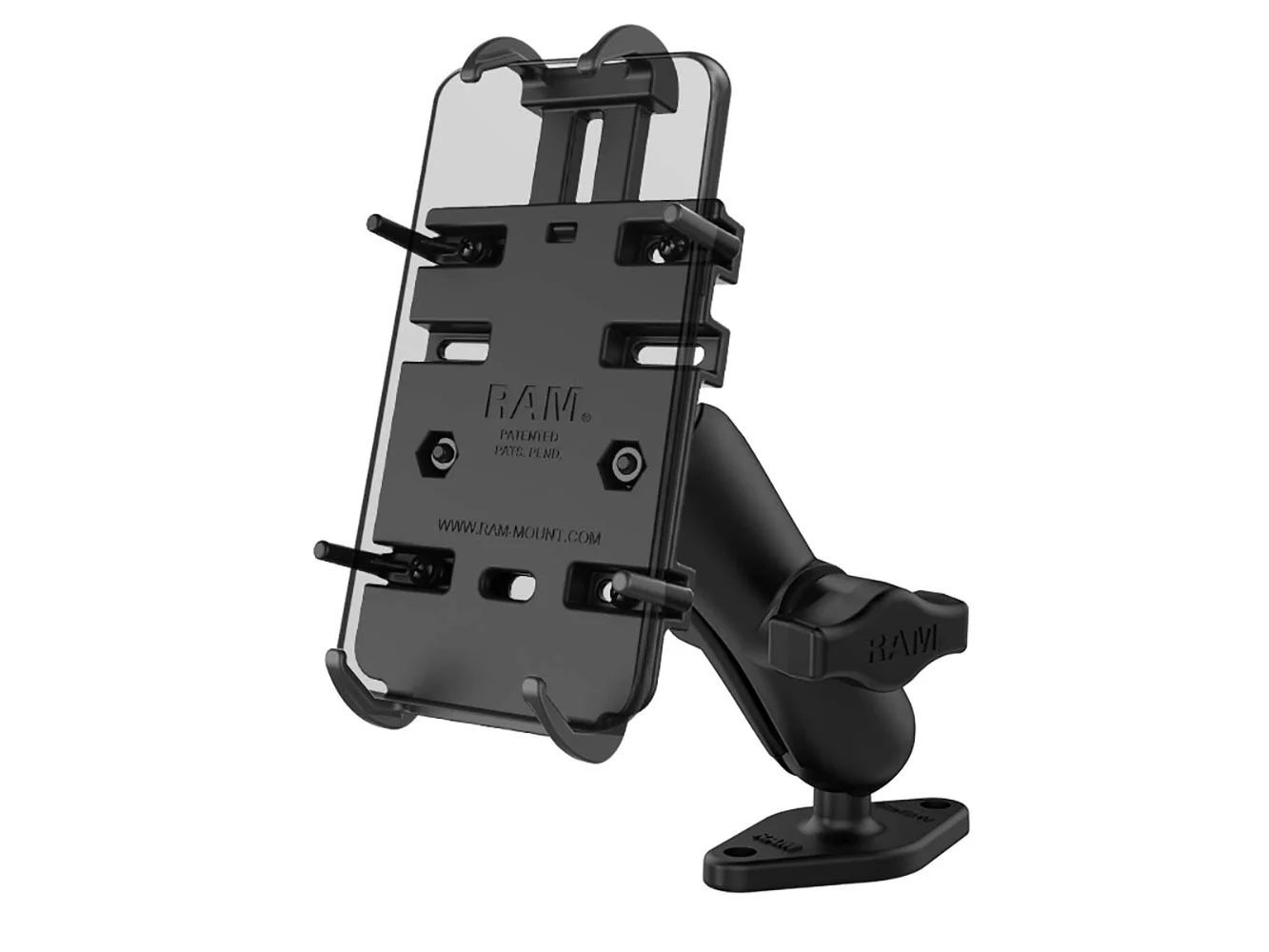 RAM Mount RAM® Quick-Grip™ Phone Mount w/Diamond Base