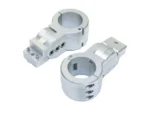 PTM Watersports Board Rack Mounts - 2.38" Pipe Clamp - Silver