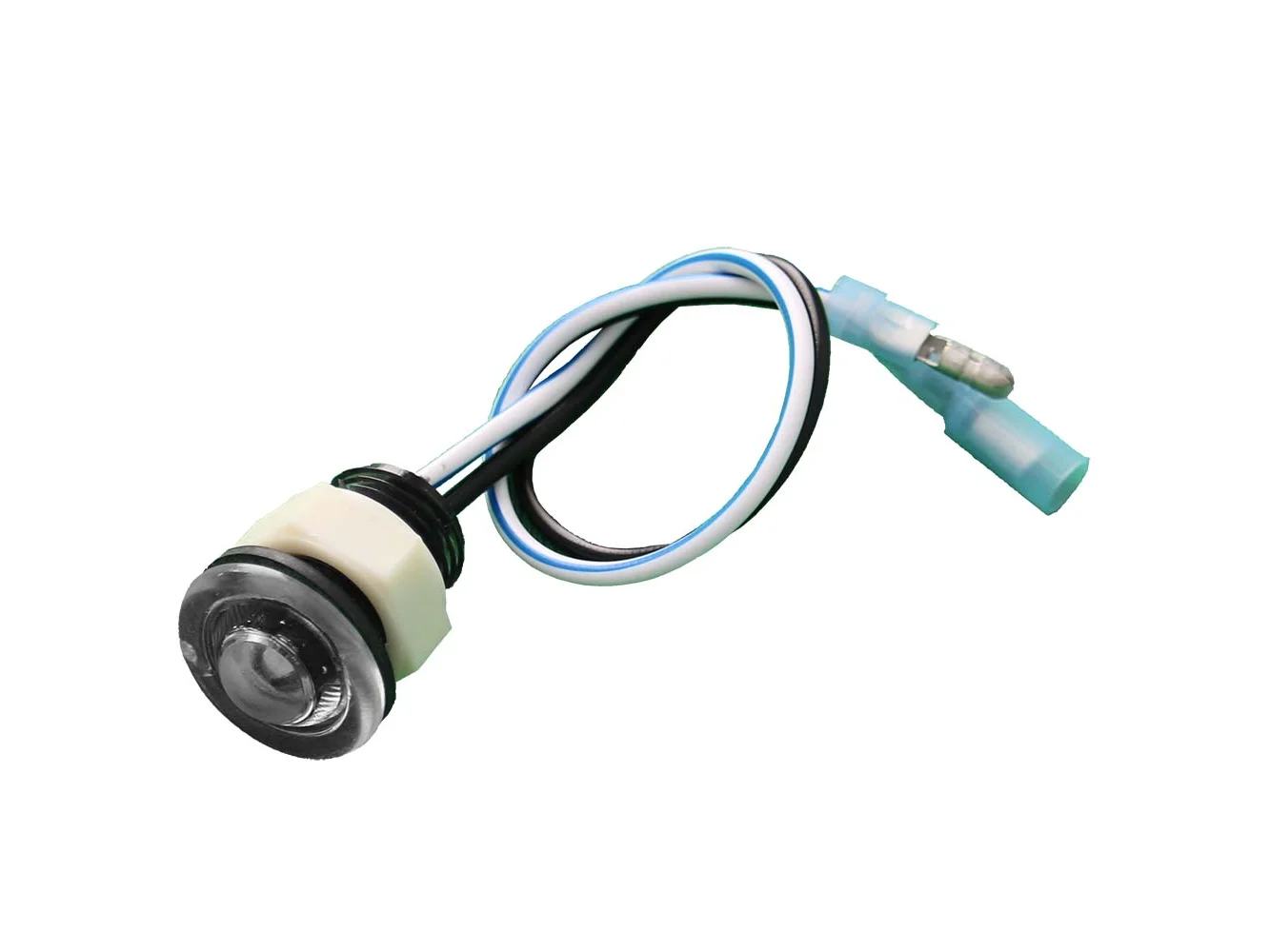 Innovative Lighting RGB Domed Bulkhead Light w/2 Wires - .156" Bullets