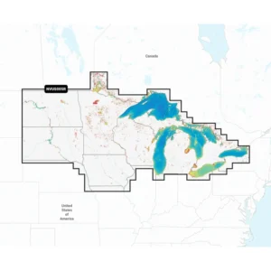 GARMIN Navionics Vision+ U.S. North - Lakes, Rivers and Coastal Marine Charts NVUS005R | 010-C1289-00