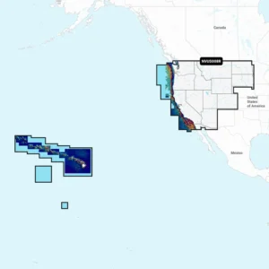 GARMIN Navionics Vision+ U.S. West - Inland and Coastal Marine Charts NVUS008R | 010-C1292-00