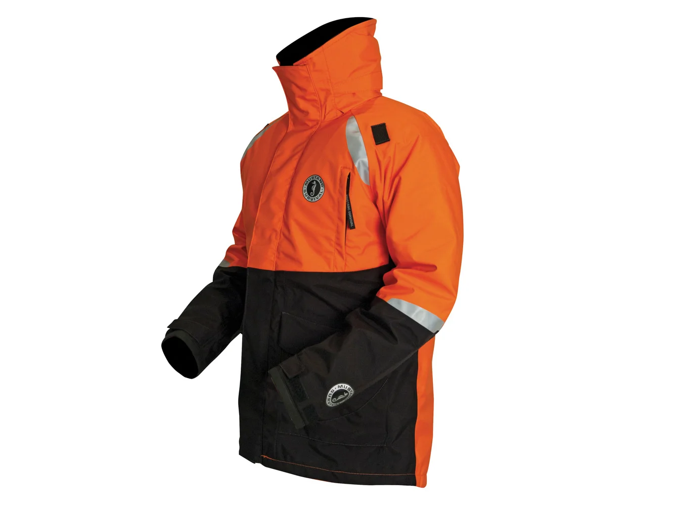 Mustang Catalyst Flotation Coat - Orange/Black - Large