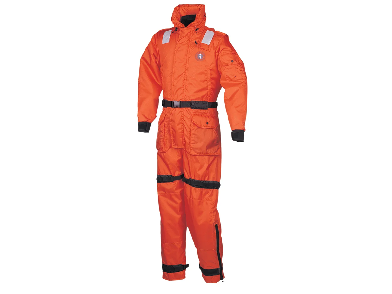 Mustang Deluxe Anti-Exposure Coverall & Work Suit - Orange - Small