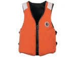 Mustang Classic Industrial Flotation Vest w/SOLAS Tape - Orange - Large