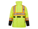 Mustang Classic Flotation Coat - Fluorescent Yellow/Green/Black - Large