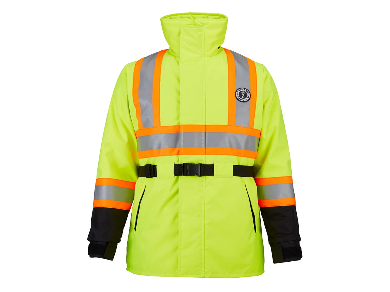 Mustang Classic Flotation Coat - Fluorescent Yellow/Green/Black - XXXL