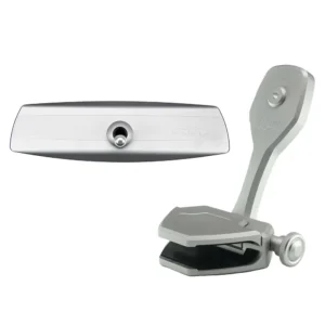 PTM Watersports Mirror/Bracket Kit w/VR-140 Elite Mirror & ZXR-300 (Silver)