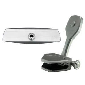 PTM Watersports Mirror/Bracket Kit w/VR-140 Elite Mirror & ZXR-360 (Silver)