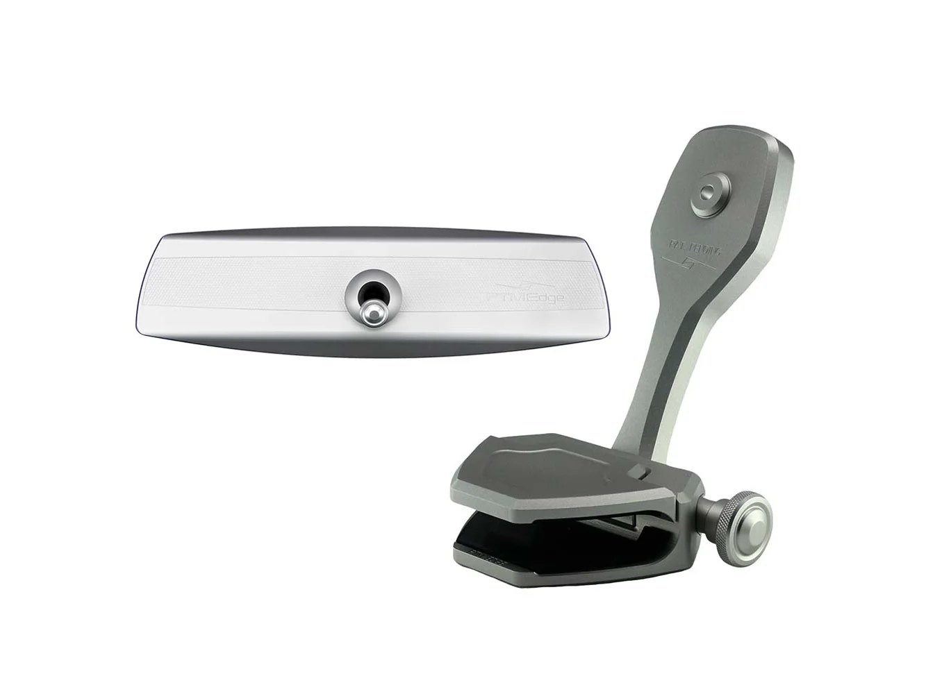 PTM Watersports Mirror/Bracket Kit w/VR-140 Elite Mirror & ZXR-360 (Silver)