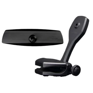 PTM Watersports Mirror/Bracket Kit w/VR-140 Elite Mirror & ZXR-361 (Black)