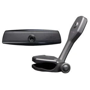 PTM Watersports Mirror/Bracket Kit w/VR-140 PRO Mirror & ZXR-361 (Titanium Grey)