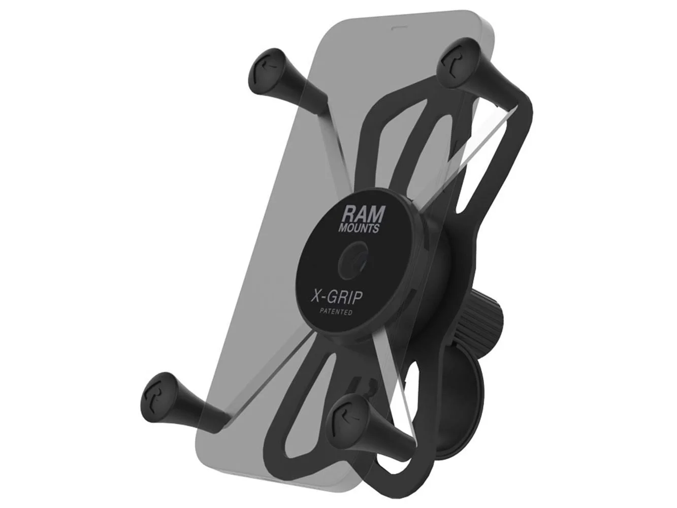 RAM Mount RAM® X-Grip® Large Phone Mount w/RAM® Tough-Strap™ Handlebar Base