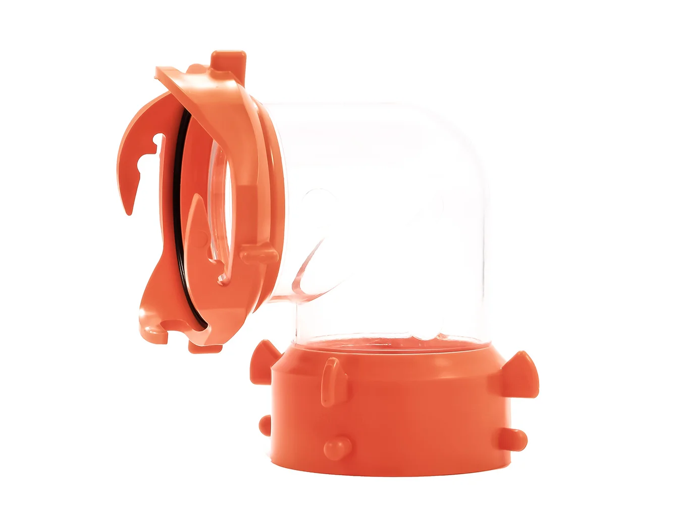 Camco RhinoFLEX 90-Degree Swivel Fitting Clear