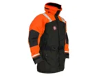 First Watch AC-1100 Flotation Coat - Hi-Vis Orange/Black - Small