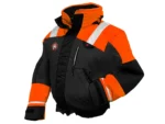 First Watch AB-1100 Flotation Bomber Jacket - Hi-Vis Orange/Black - XXL