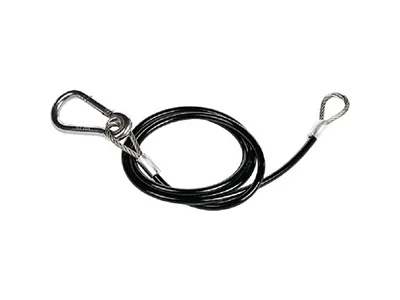 Panther Outboard Safety Cable Stainless Steel f/Motor Bracket