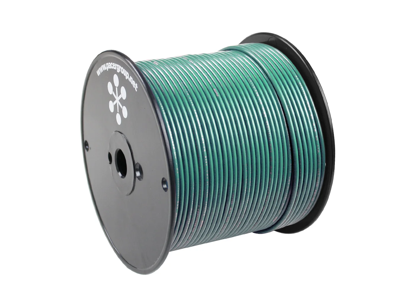 Pacer Green 8 AWG Primary Wire - 500'