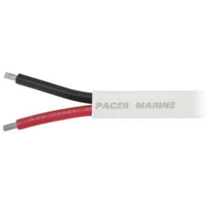 Pacer 6/2 AWG Duplex Cable - Flat Cable - Red/Black - 50'