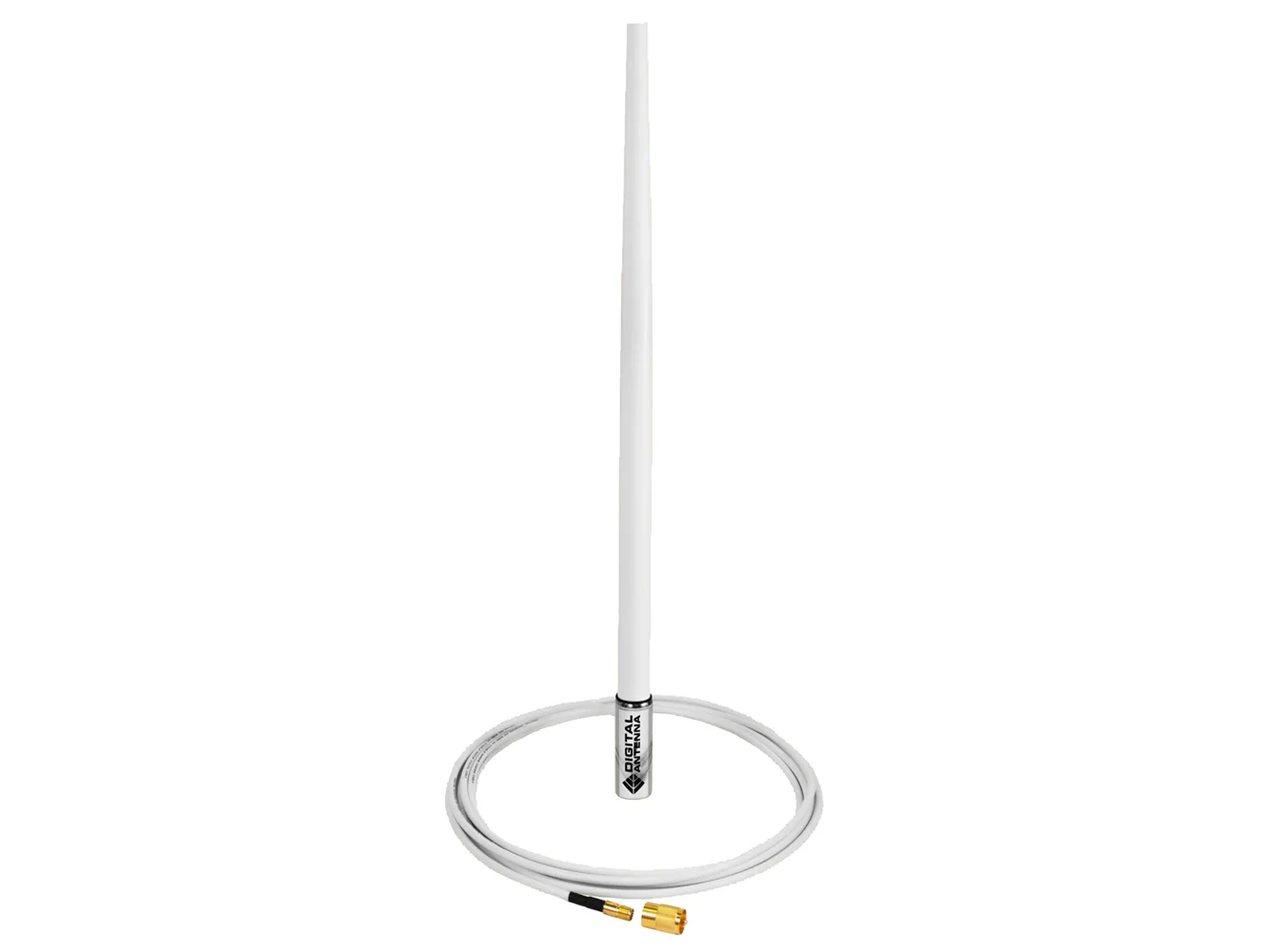 Digital Antenna 4' VHF/AIS White Antenna w/15' Cable