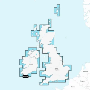 Garmin Navionics+ NSEU072R - U.K. & Ireland Lakes & Rivers - Marine Chart