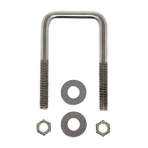 C.E. Smith Zinc U-Bolt 7/16"-14 X 3-1/8" X 3" w/Washers & Nuts - Square