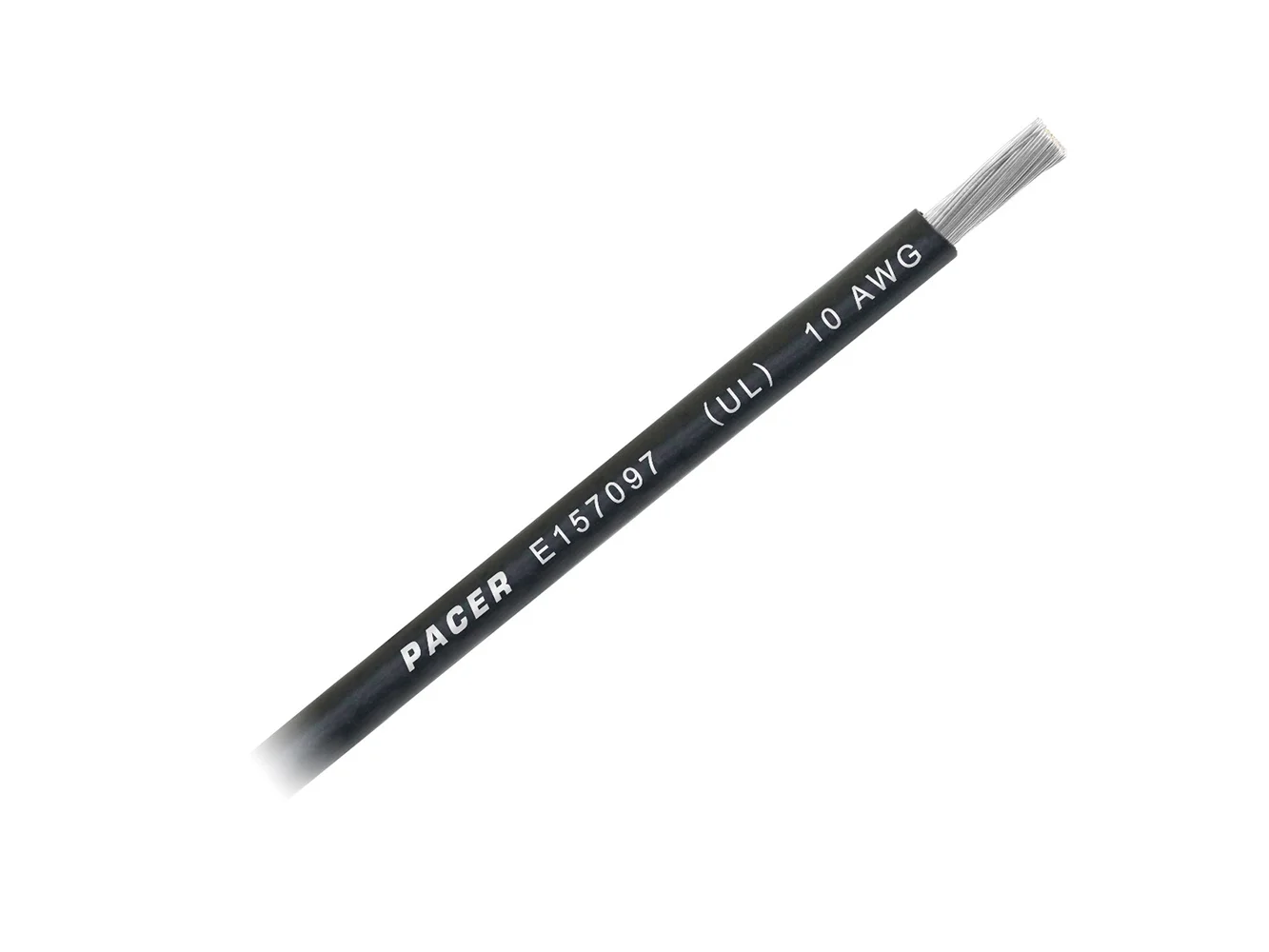 Pacer Black 10 AWG Battery Cable - Sold By The Foot