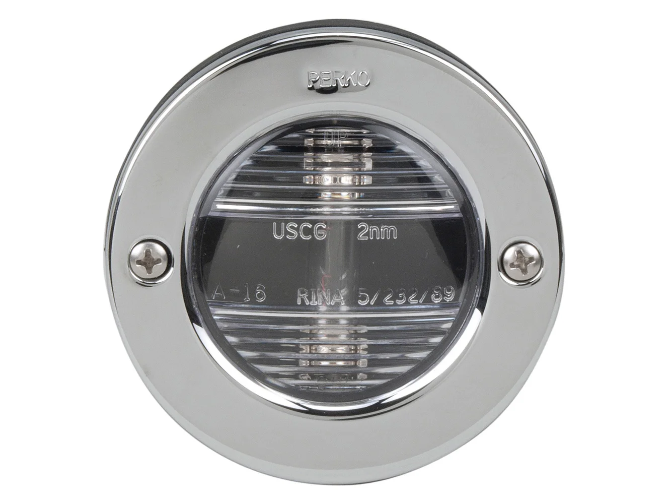 Perko Vertical Mount Stern Light 12VDC w/STS Bezel
