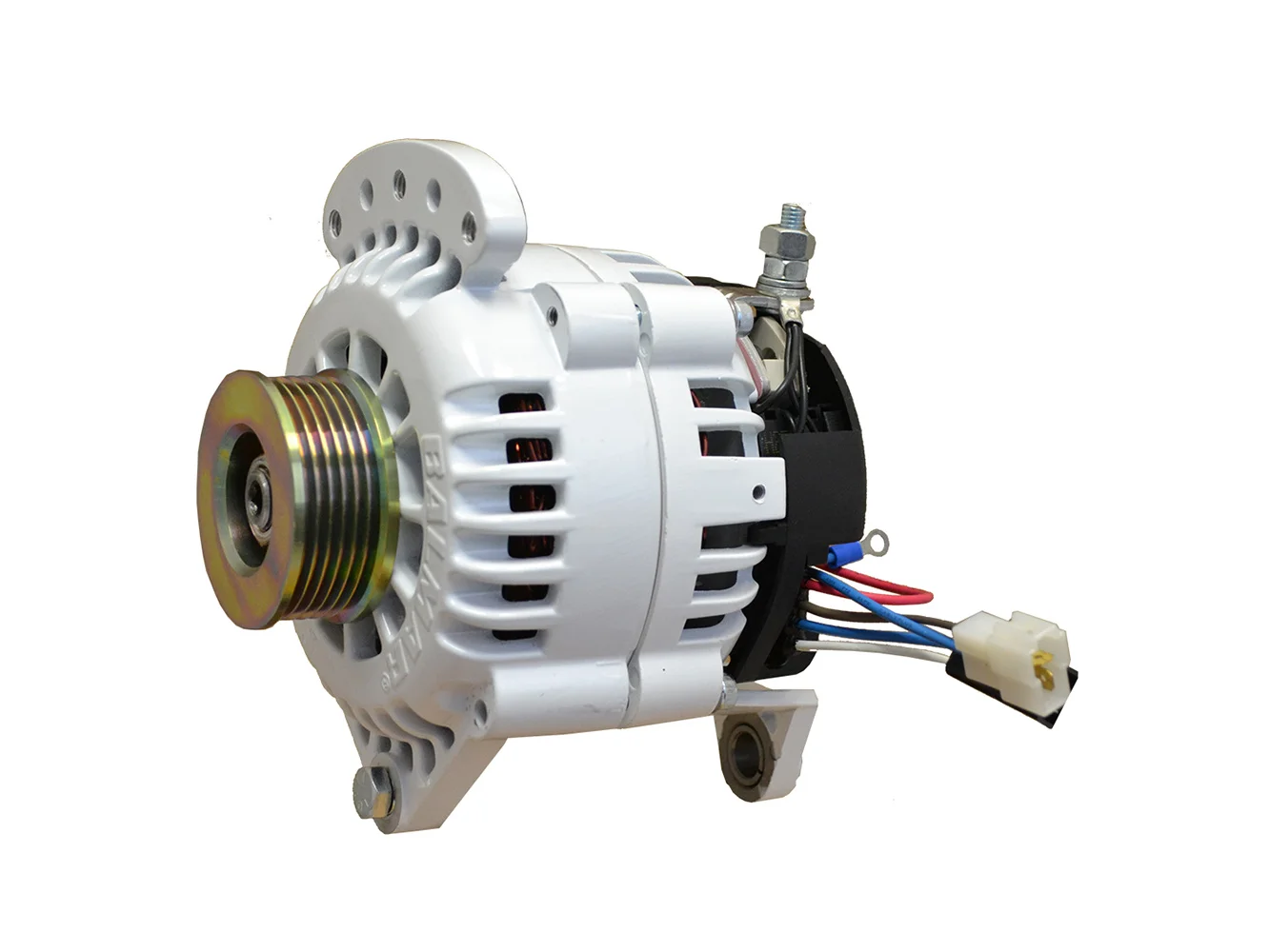 Balmar Alternator 150 AMP 12V 4" Dual Foot Saddle K6 Pulley w/Isolated Ground