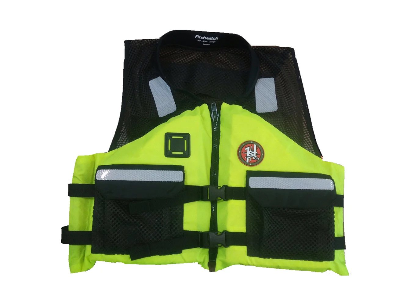 First Watch AV-5001 Crew Vest - Hi-Vis Yellow - 2XL/3XL