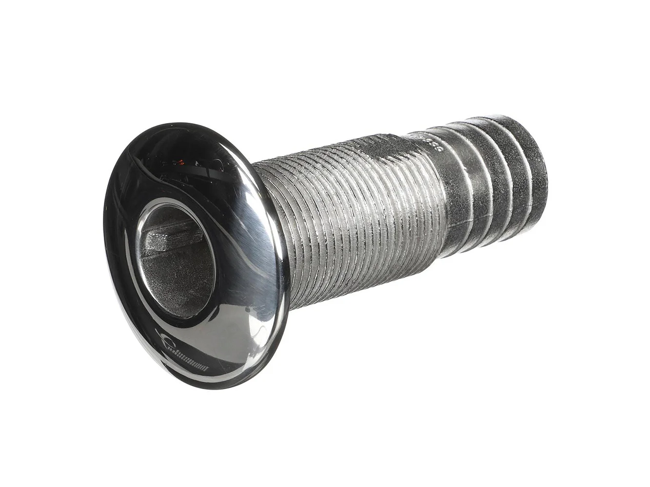 Attwood Stainless Steel Thru-Hull Standard Straight Barbed - 1-1/4" Inner Diameter