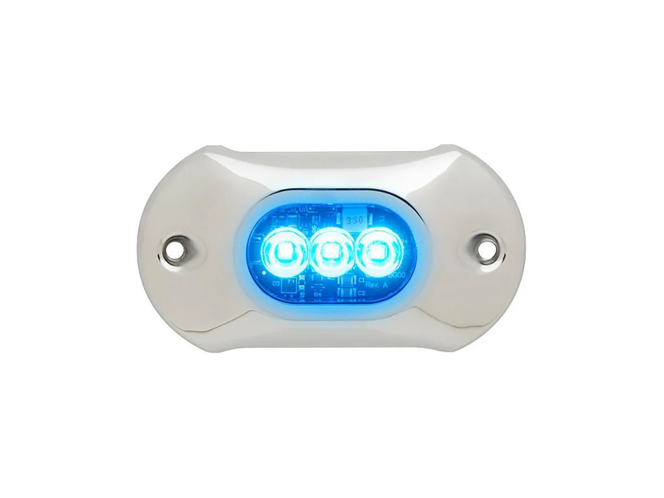 Attwood LightArmor HPX Underwater Light - 3 LED & Blue