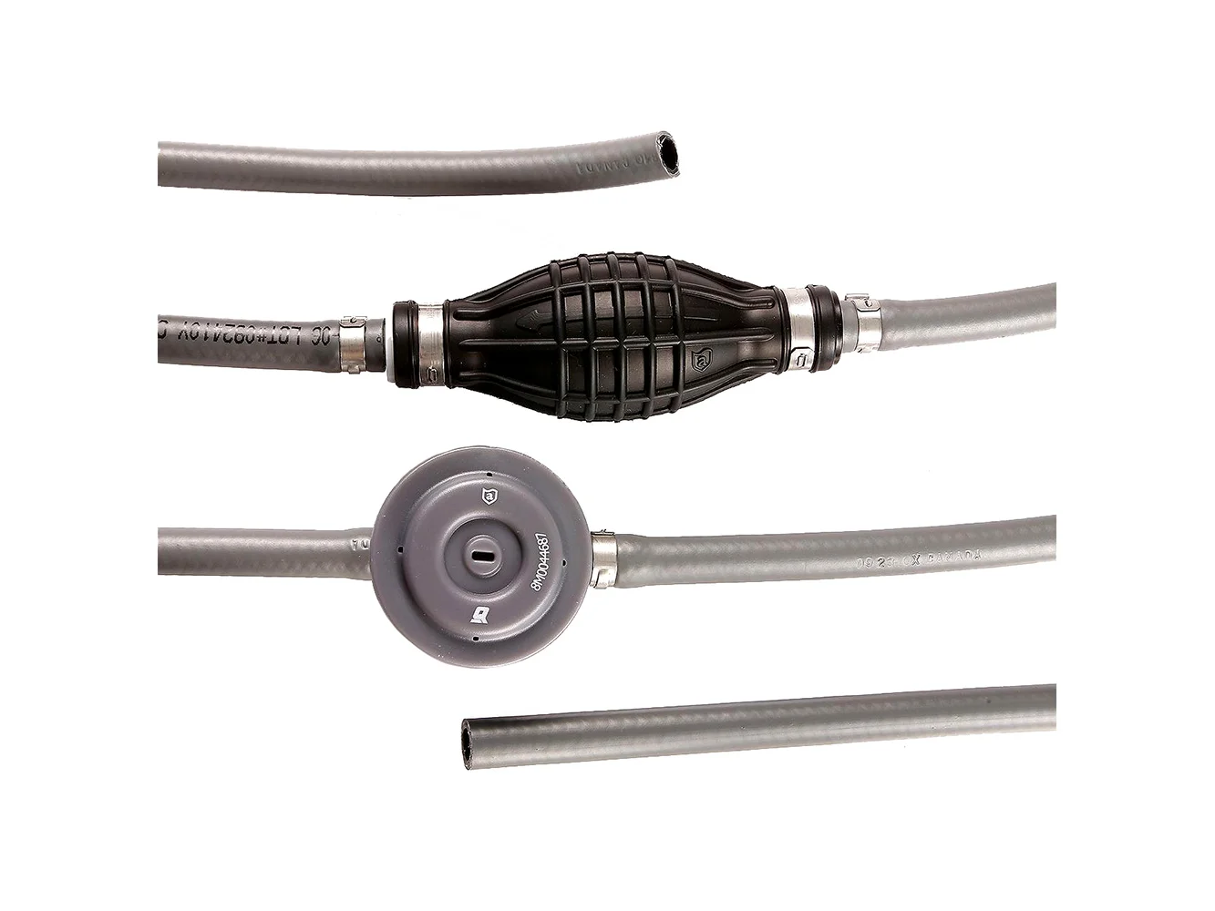 Attwood Universal Fuel Line Kit - 3/8" Dia. x 6' Length w/Fuel Demand Valve