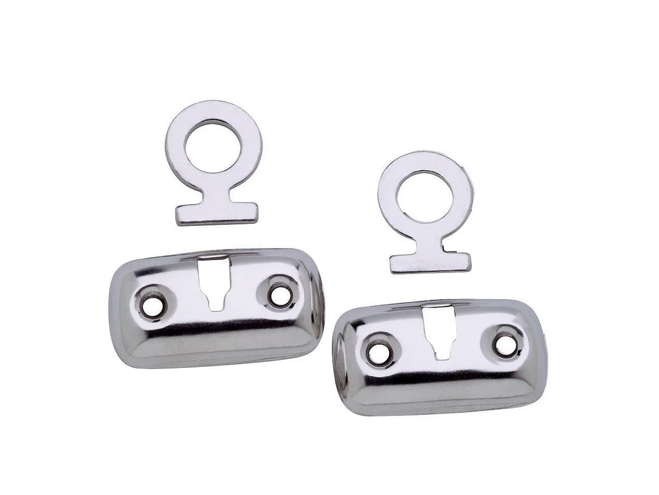Attwood Mooring Fender Lock Kit - Stainless Steel Pair