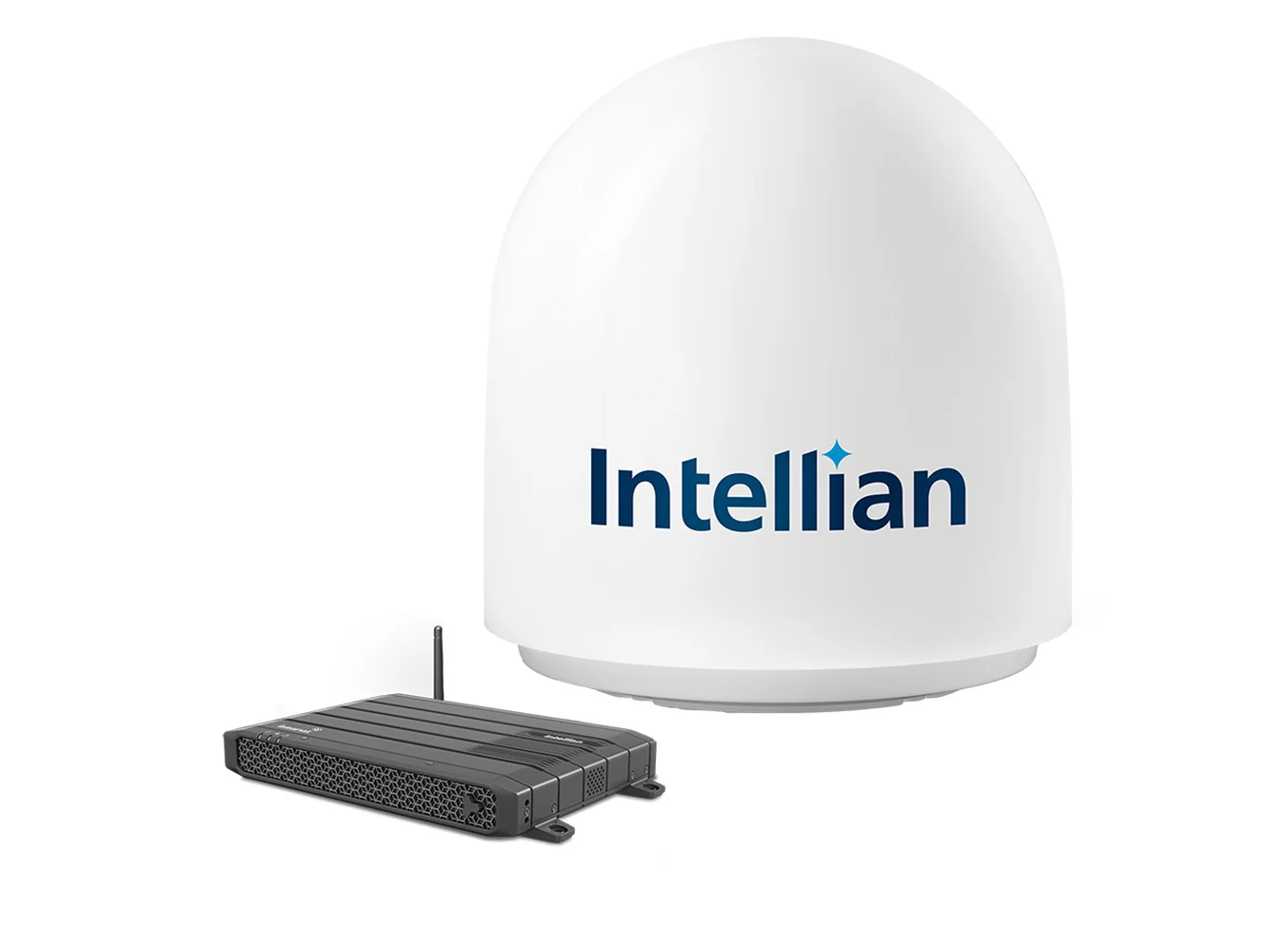 Intellian FB500 Inmarsat Fleet Broadband Maritime Terminal w/Stand-Alone BDU